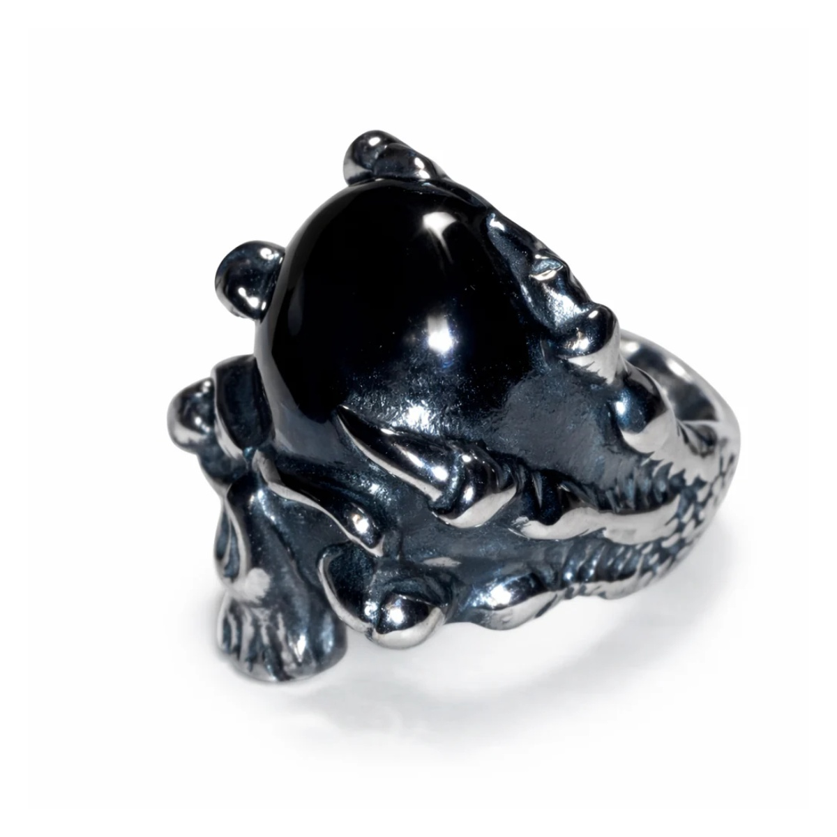 Stainless Steel Skull Ring Head Evil Ring Rings Black Silver Gold Silver Biker | Asia Sell