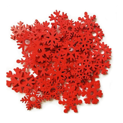 50pcs Natural Wood Craft Christmas Pendant Hanging Ornament Reindeer Xmas Tree Snowflakes New Year Decor Home Decorations