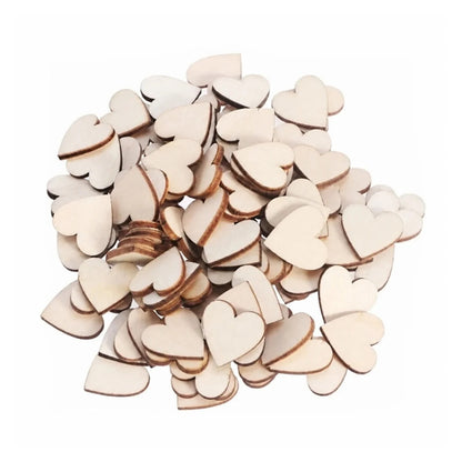 Wooden Numbers Alphabet Letters Hearts DIY Craft Wood Lettering