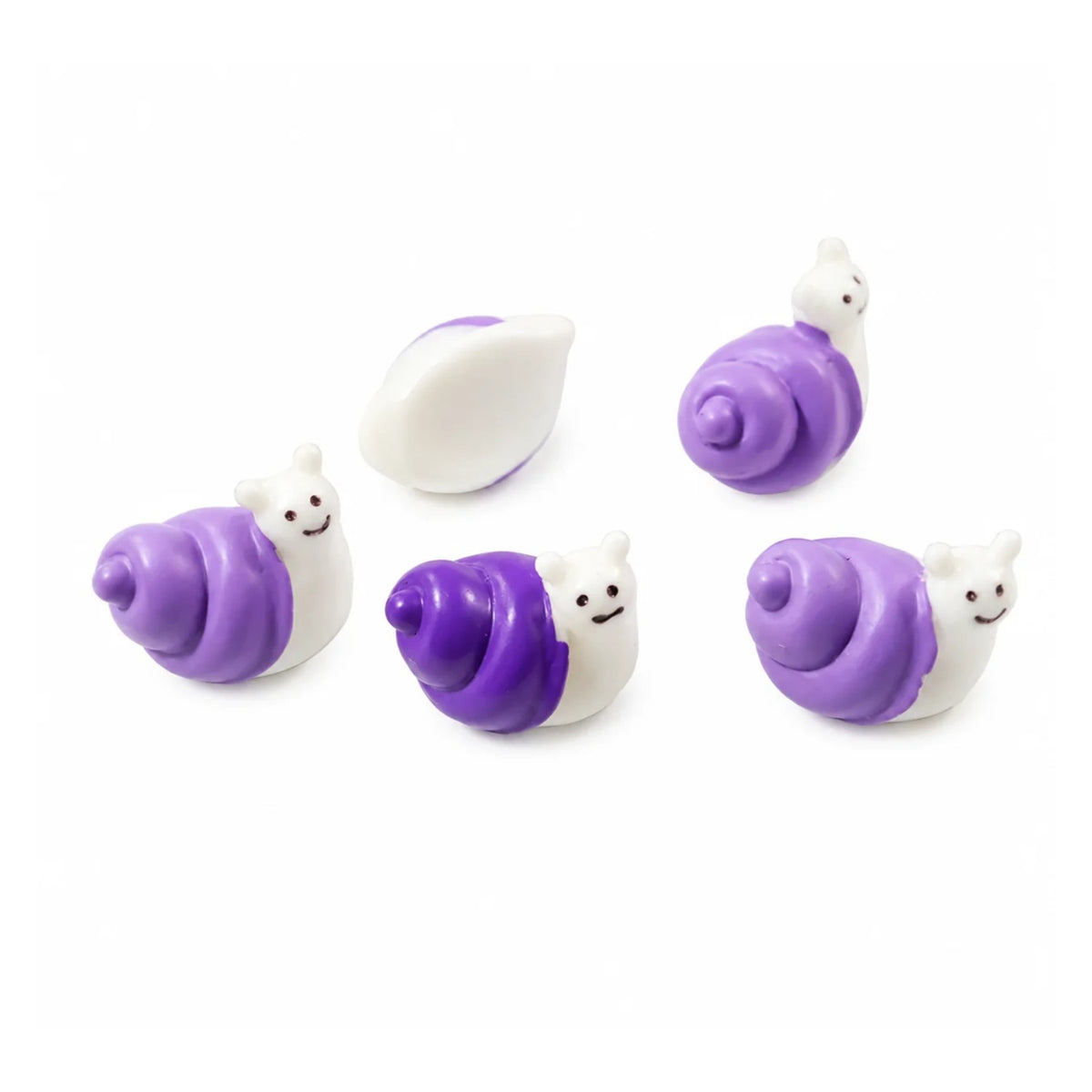 3-8pcs Figurines Mini Chick Snails Mushrooms Turtles Animal Fairy Garden Miniature Crafts Toys