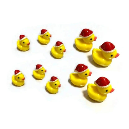 7pcs/10pcs Miniature Mini Garden Cow Rabbit Turtle Duck Animal Figurines Craft Toys