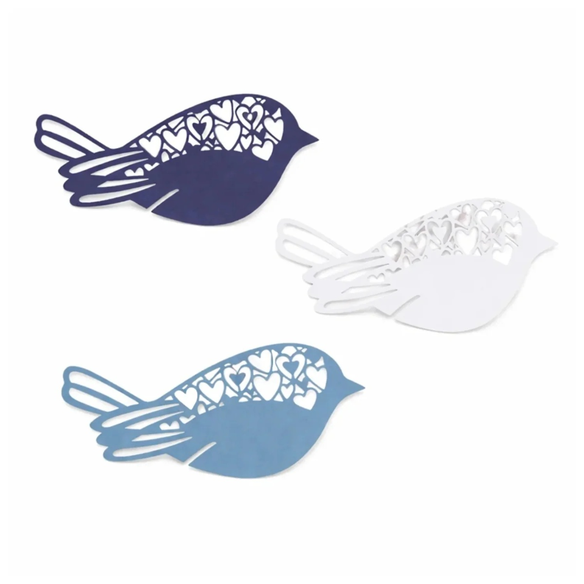 10/50pcs Bird Wine Glass Place Holder Name Cards 100x50mm Laser Cut Cardboard Wedding Table | Main Image | Asia Sell