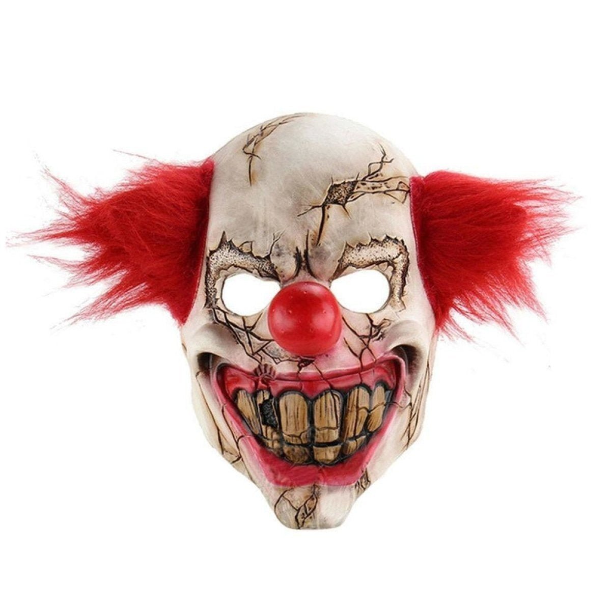 Clown Wolf Teddy Rabbit Animal Mask Horror Scary Halloween Full Face Costume Party - Clown - Asia Sell