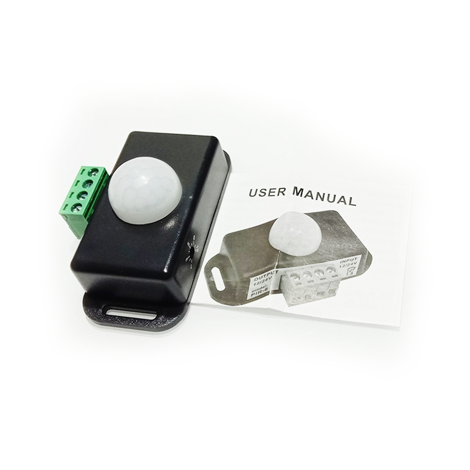 DC 12V 24V 6A Adjustable PIR Motion Sensor Switch Automatic Light Control Switch IR Infrared Detector for LED Strip Light