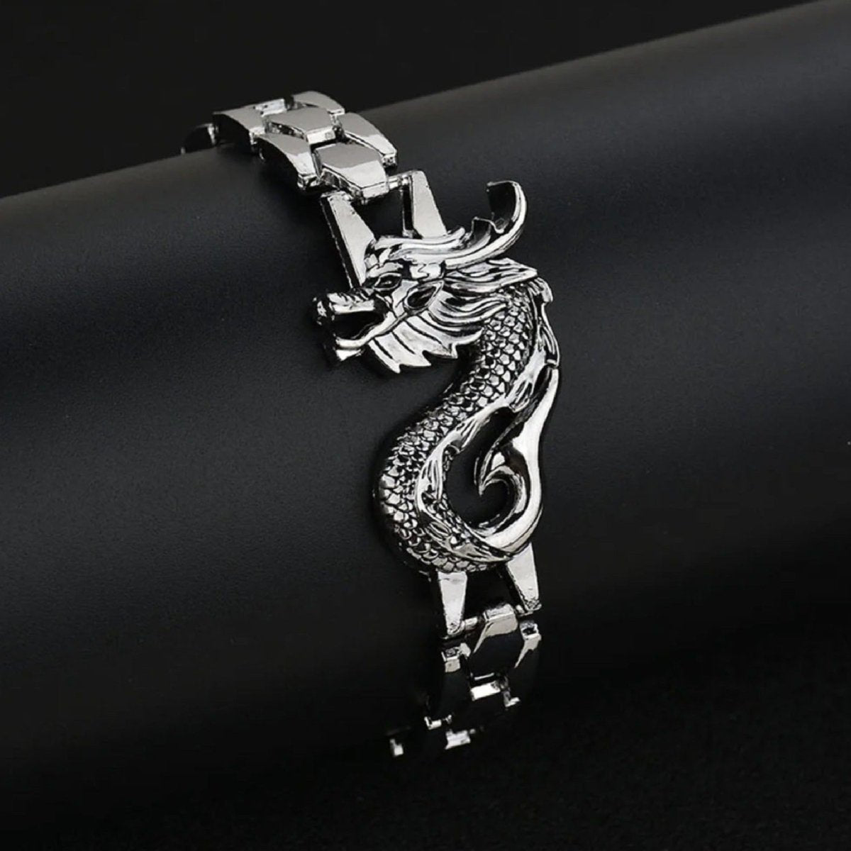 Dragon Bracelet Costume Jewellery Alloy Silver Colour - - Asia Sell