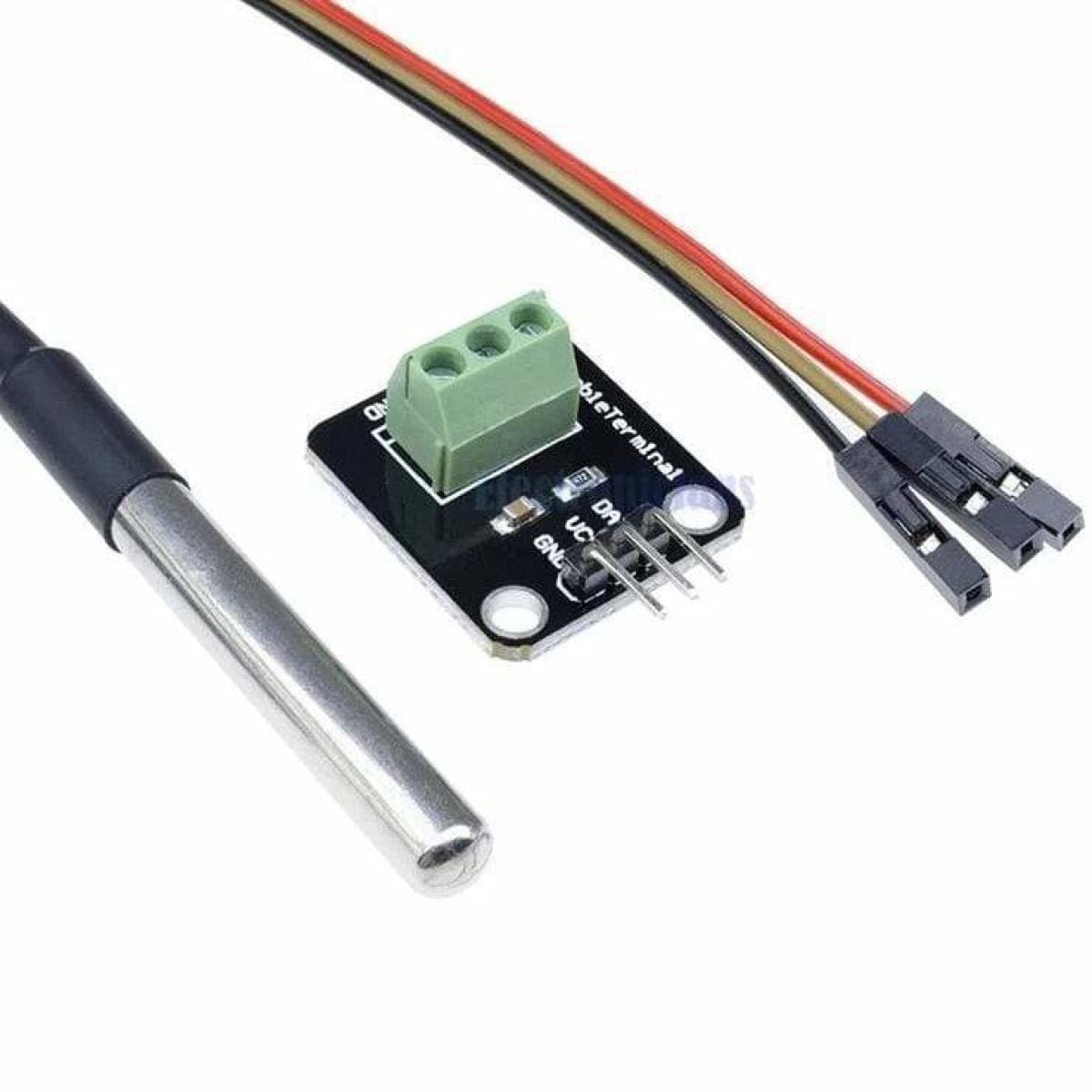 DS18B20 Digital Temperature Sensor Cable Probe Module Waterproof Stainless Steel - - Asia Sell