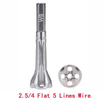 Electrical Cable Wire Twist Tool Hole Universal Automatic Connector - 2.5-4 Manganese Steel - Asia Sell