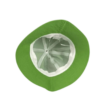 Frog Hat Floppy Hat Female Sunhat Drawstring Adjustable Kid's Bucket Hat - Large Green - Asia Sell