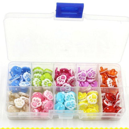 Hook Loop Buttons 13mm Clothing Mixed Childrens Dress Plastic Resin Multicolour Baby Button - - Asia Sell