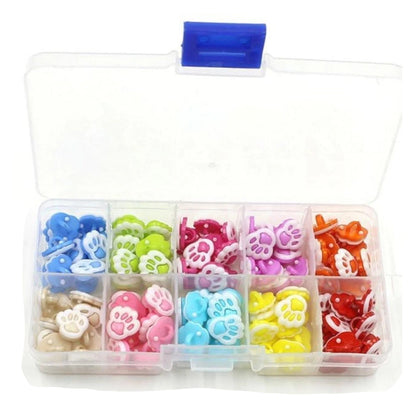 Hook Loop Buttons 13mm Clothing Mixed Childrens Dress Plastic Resin Multicolour Baby Button - - Asia Sell