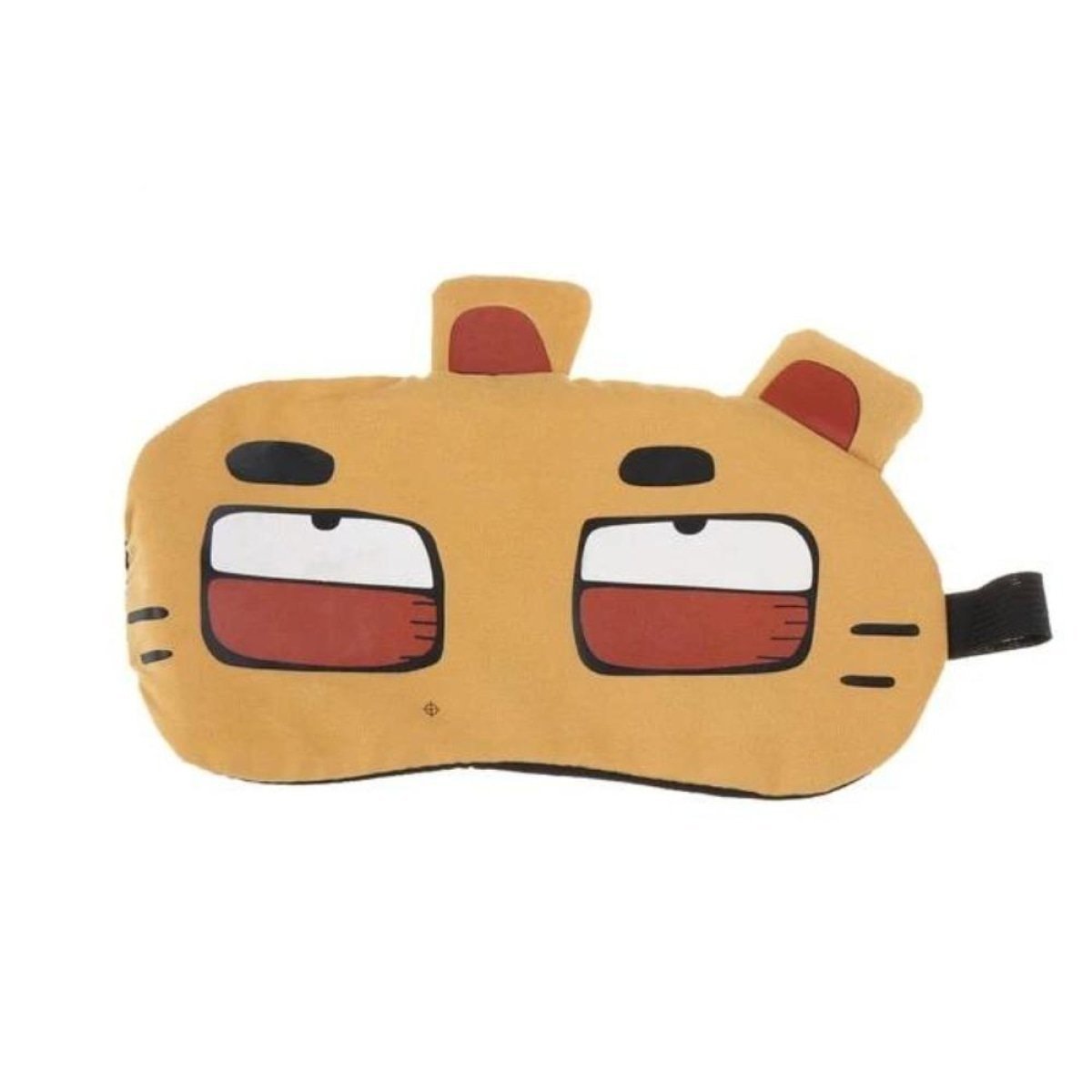 Korean Cartoon Fox 3D Sleep Mask Sleeping Eye Mask Soft Padded Travel Mask Shade Mask - Light Brown 1 - Asia Sell