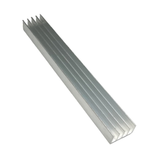 LED Heat Sink Silver Aluminium 150x19.7x15.6mm - - Asia Sell