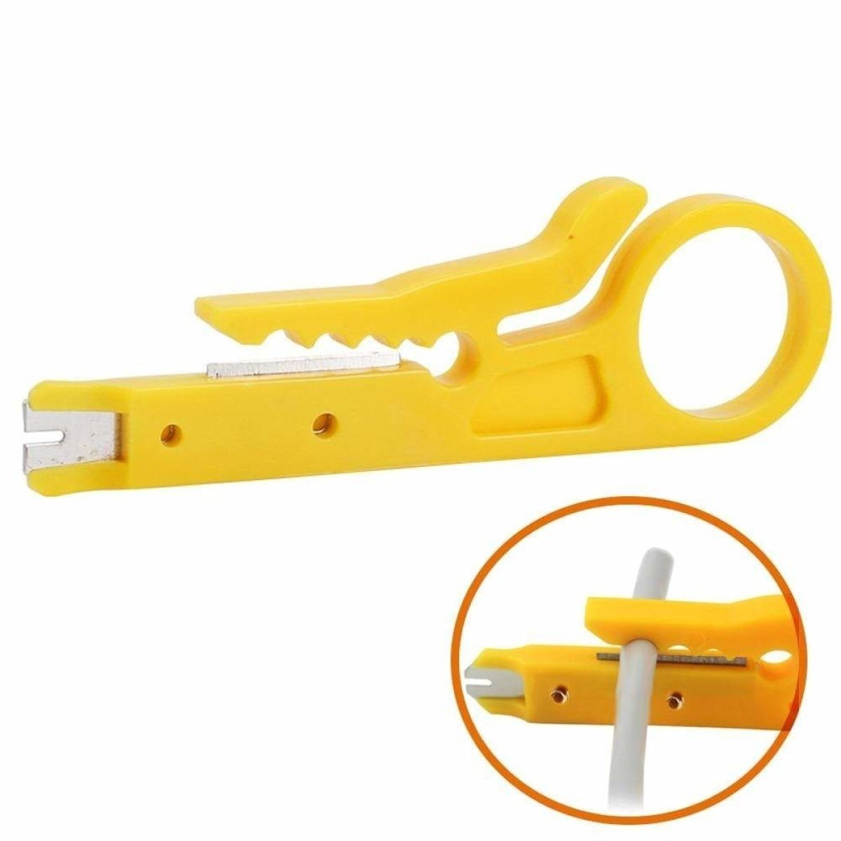 Mini Cable Stripper Crimper Crimping Tool Stripping Wire Cutter Multitool Pliers - - Asia Sell