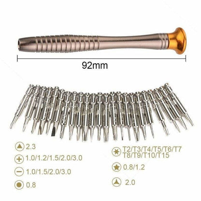 Precision Screwdriver Set 25 in 1 Repair Set For Phones Tablet PC Watch Tool - 25 In 1 Screwdriver - Asia Sell