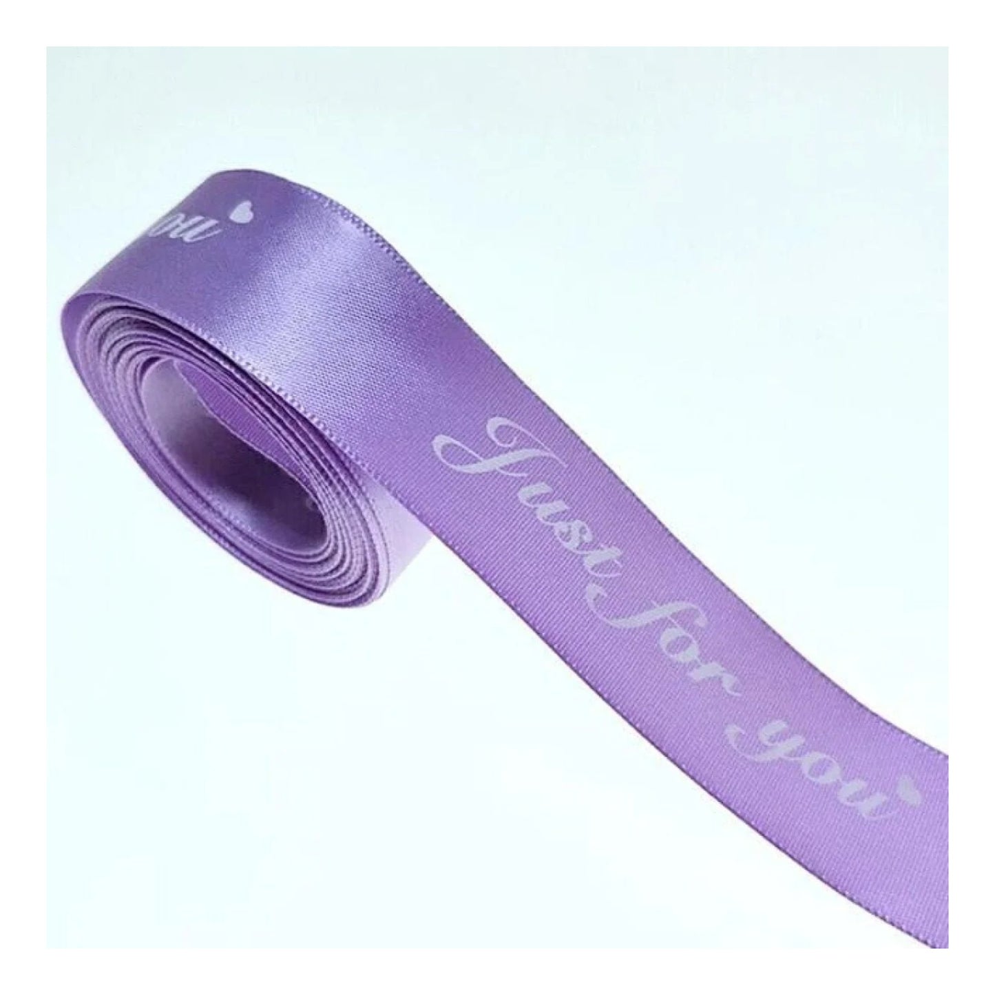 Printed Ribbon Just For You 25mm 8m Mixed Set Wedding Christmas Birthday Decorations - - Asia Sell