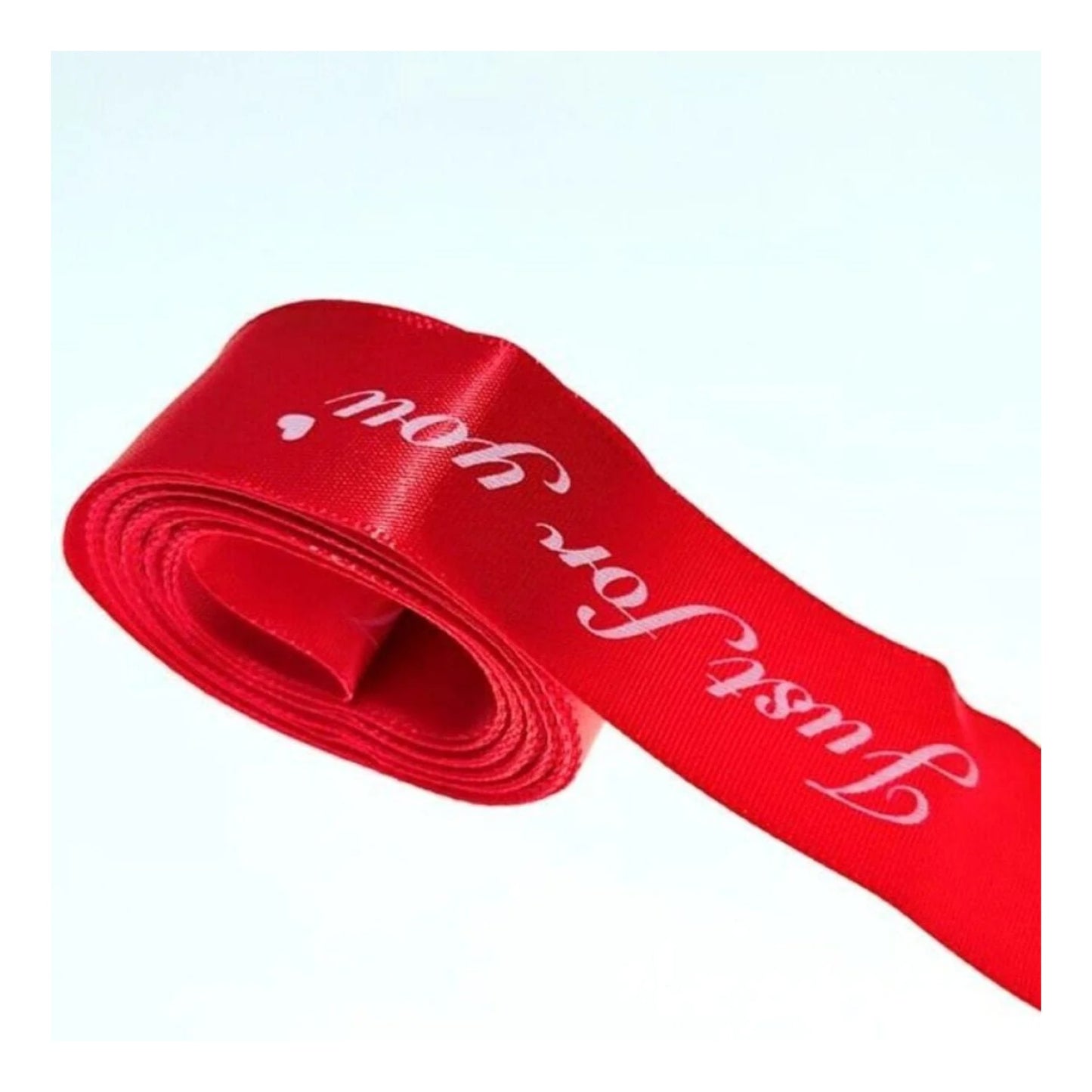 Printed Ribbon Just For You 25mm 8m Mixed Set Wedding Christmas Birthday Decorations - - Asia Sell