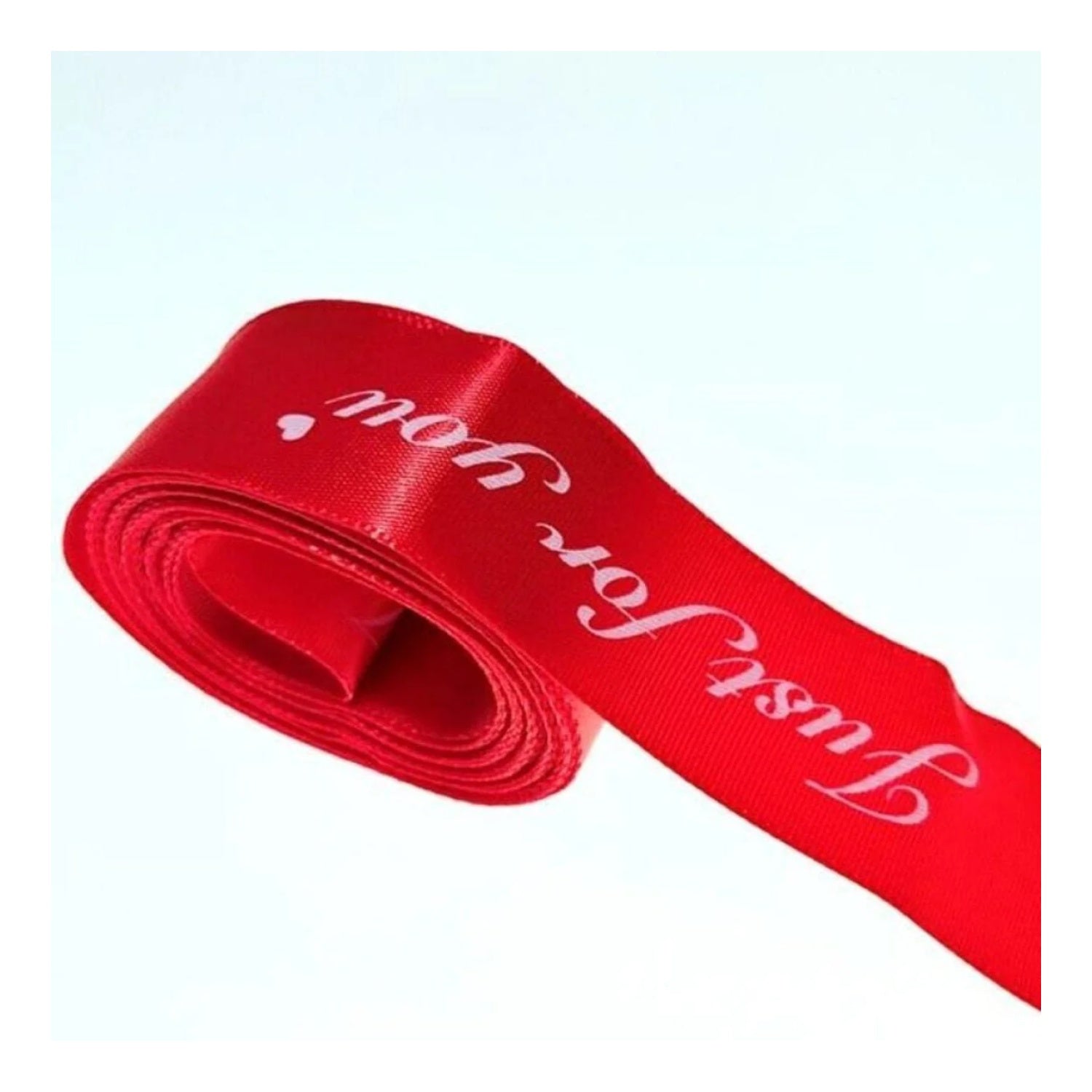 Printed Ribbon Just For You 25mm 8m Mixed Set Wedding Christmas Birthday Decorations - - Asia Sell