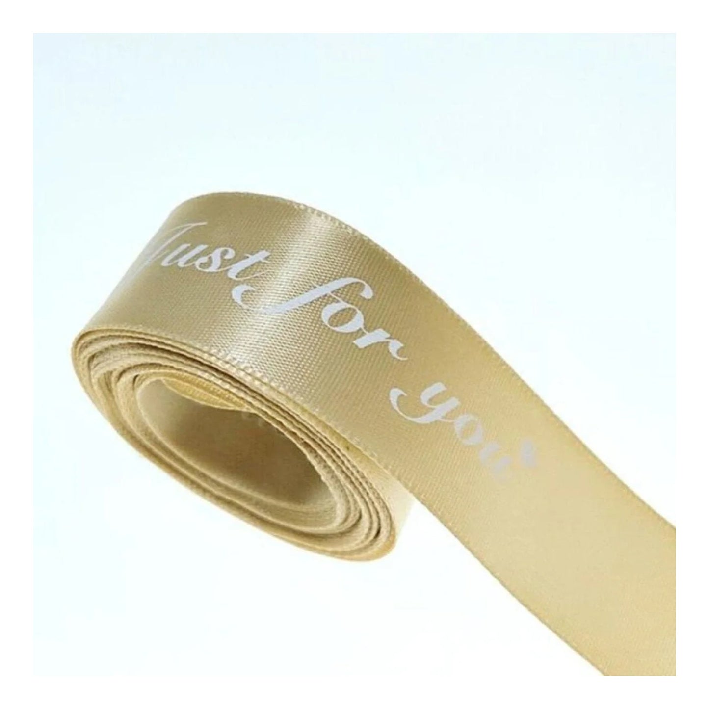 Printed Ribbon Just For You 25mm 8m Mixed Set Wedding Christmas Birthday Decorations - - Asia Sell