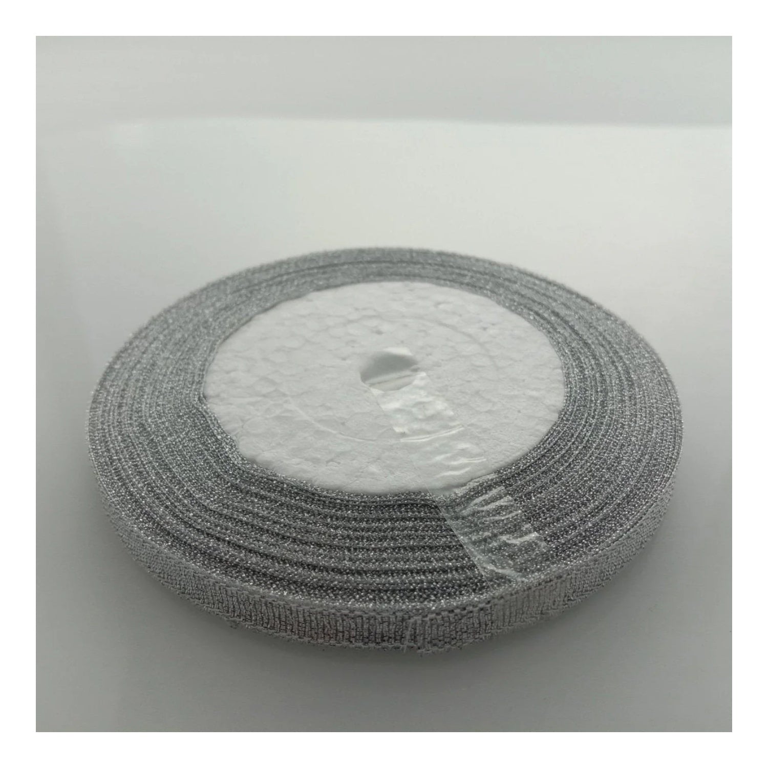 Silver 6mm Ribbon 22m Wedding Christmas Decoration Floral Flower Gift Wrapping Craft - - Asia Sell