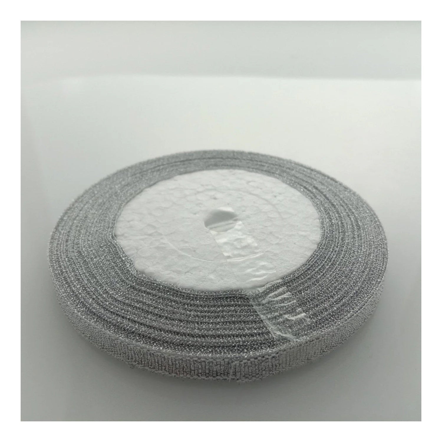 Silver 6mm Ribbon 22m Wedding Christmas Decoration Floral Flower Gift Wrapping Craft - - Asia Sell