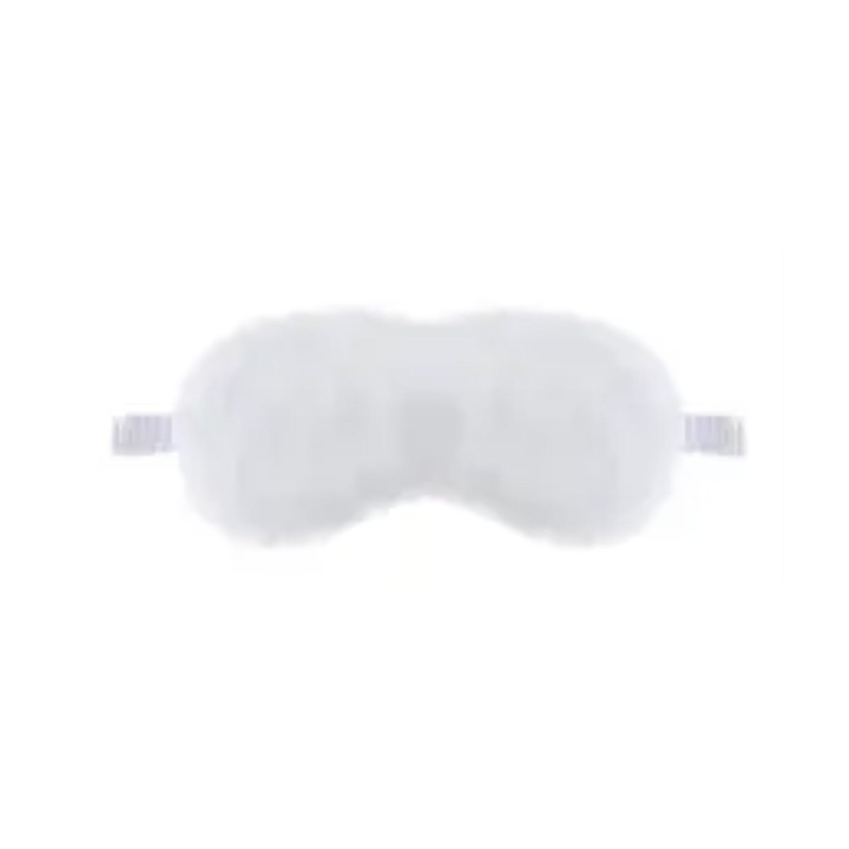 Soft Eye Mask Soft Plush Cloud Eyelashes Sleeping Mask Eye Shade - White - Asia Sell