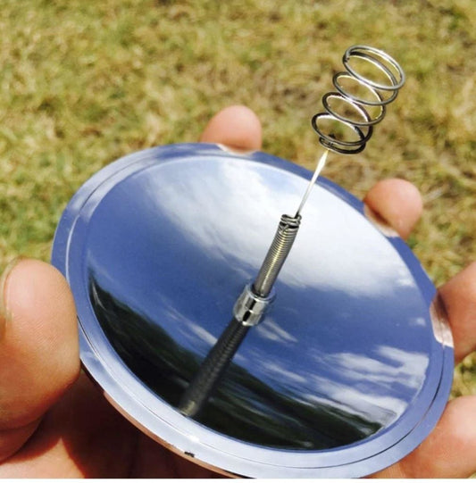 Solar Concentrator 85mm Dish Camping Fire Starter Burning Objects Education Learning Toy - - Asia Sell