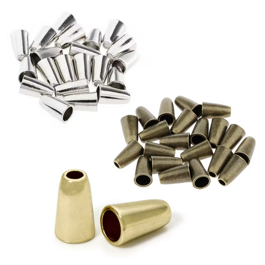 2/10pcs 8x13mm 2.8mm Hole Metal Cord Lock Toggle Clip Clothing Rope End Bag Hat Clothes Bags Craft