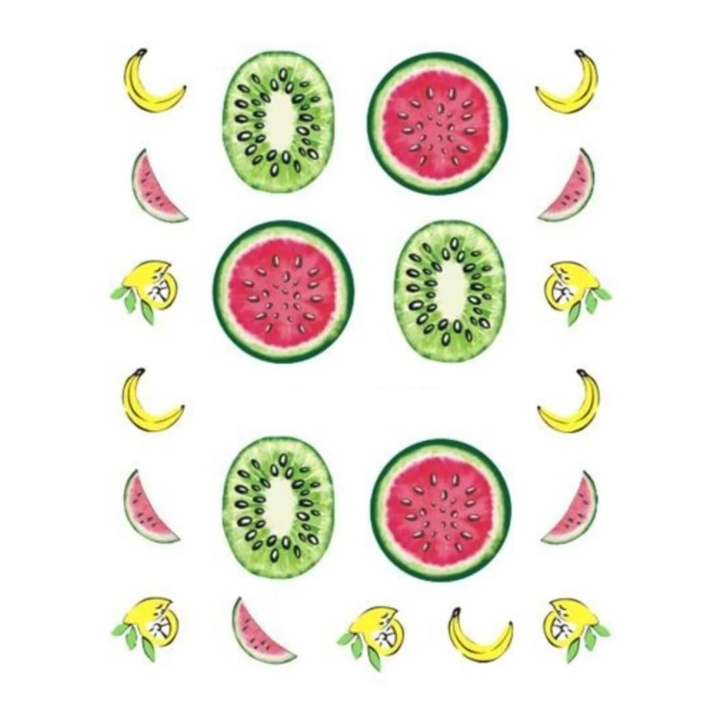 Strawberry Summer Cake & Fruit Stickers For Nails Nail Art Manicure - STZ-493 - Asia Sell
