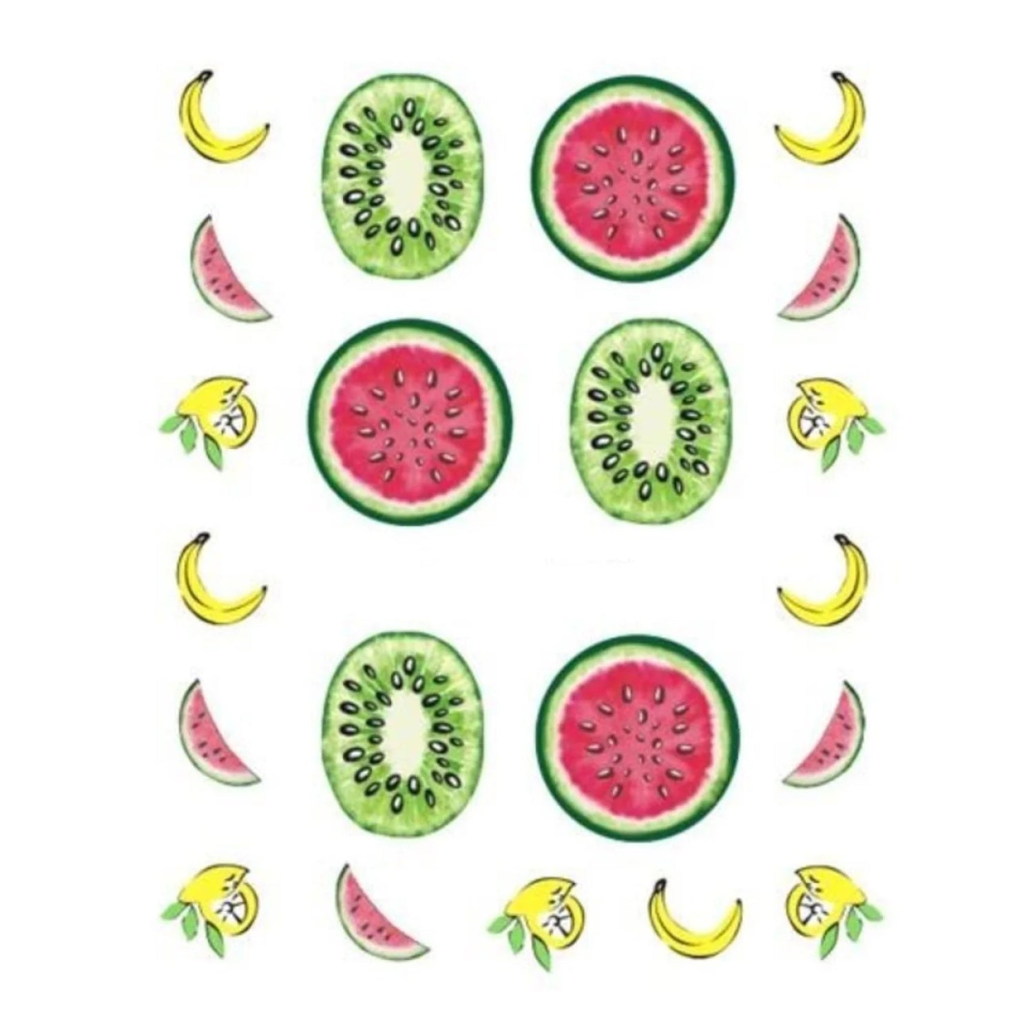 Strawberry Summer Cake & Fruit Stickers For Nails Nail Art Manicure - STZ-493 - Asia Sell