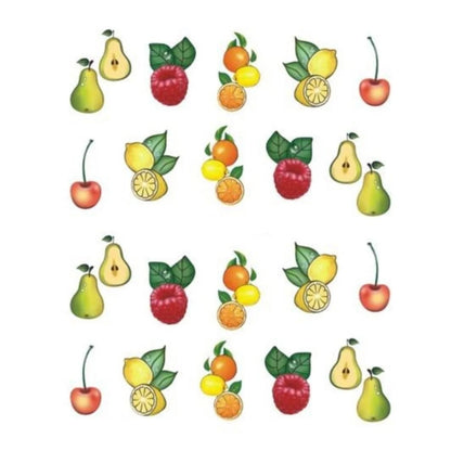 Strawberry Summer Cake & Fruit Stickers For Nails Nail Art Manicure - STZ-495 - Asia Sell