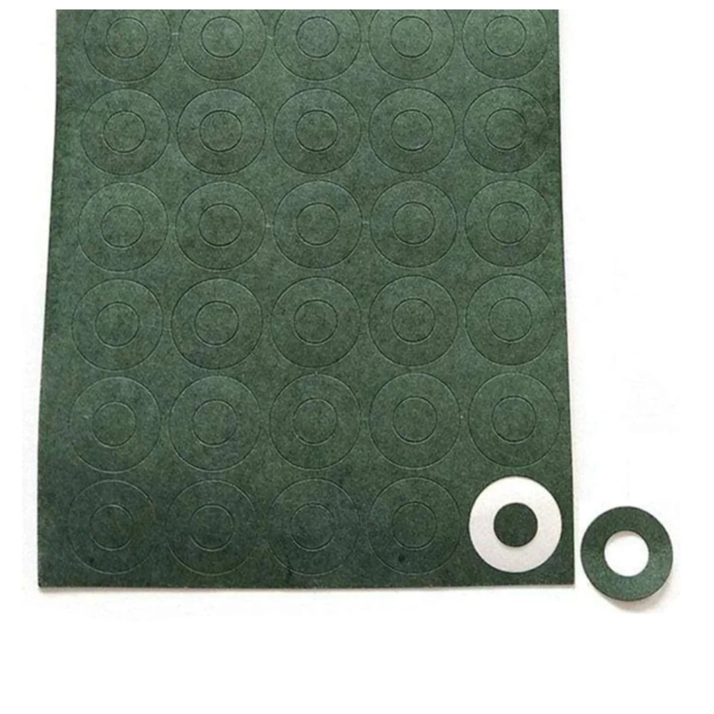 20Pcs/22Pcs/0.2M 18650 1S Li-Ion Battery Insulation Gasket Pack Cell Pad 20 Circle Outlines Other -
