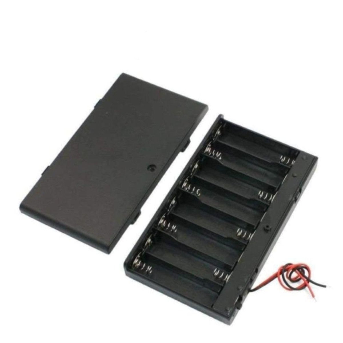 1Pcs 8 X 1.5V Aa 12V 8Xaa Battery Case Holder Box Storage Switch Lid Cover Holders