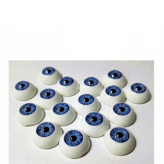 2 Pairs 12mm BLUE Doll Eyes Eyeballs Round Plastic Teddy Bear Reborn Dolls AU | Asia Sell