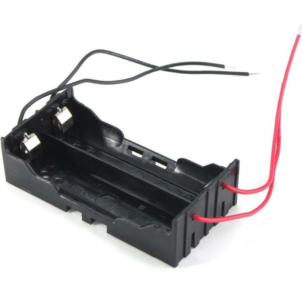2pcs 2x18650 Battery Holder Box Case 3.7V Wired Connectors 3 x 18650 7.4V | Asia Sell