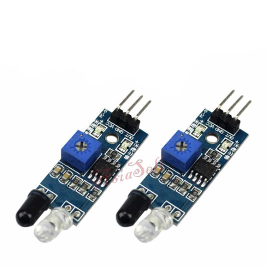 2pcs IR Infrared Obstacle Avoidance Sensor Module Smart Car Robot Photoelectric 3pin | Asia Sell