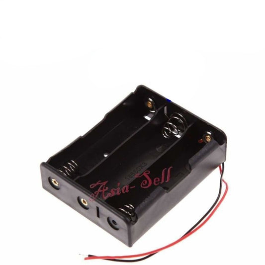 3x18650 Battery Holder Plastic Battery Holder Storage Box 3 x 18650 3x3.7V 14.8V | Asia Sell