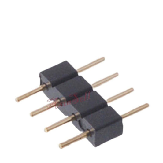4Pcs 4Pin Male Header Adaptor Connector Rgb 3528 5050 Smd Led Strip Light 4 Pin Pins