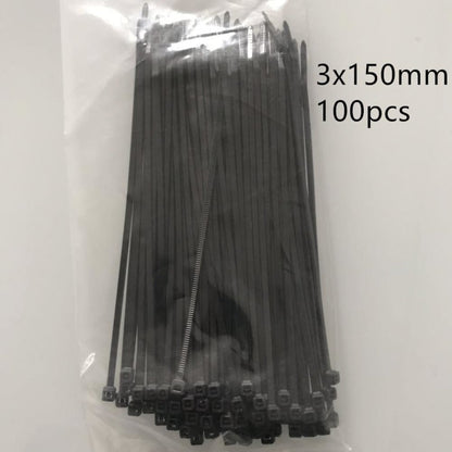 500pcs Assorted Cable Zip Ties 3x60 3x80 3x100 3x120 3x150mm Black White | Asia Sell | Image 6