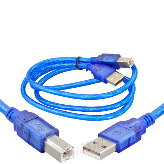 50Cm Usb Cable For Arduino Uno 2560 R3 Atmega328P Blue Or Printer Cables - Data