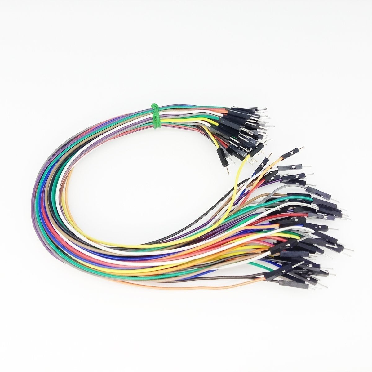 50Pcs 10Cm/20Cm/30Cm Jumper Wire Cables Breadboard Male Female 2.54Mm M-M 30Cm -