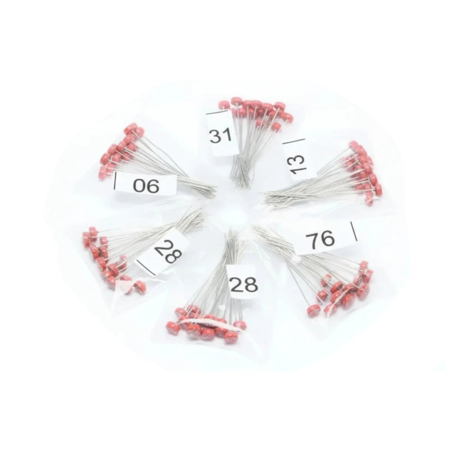 50pcs Photoresistor Set 5506 5516 5528 5537 5539 LDR Photo Light Resistor Set | Asia Sell