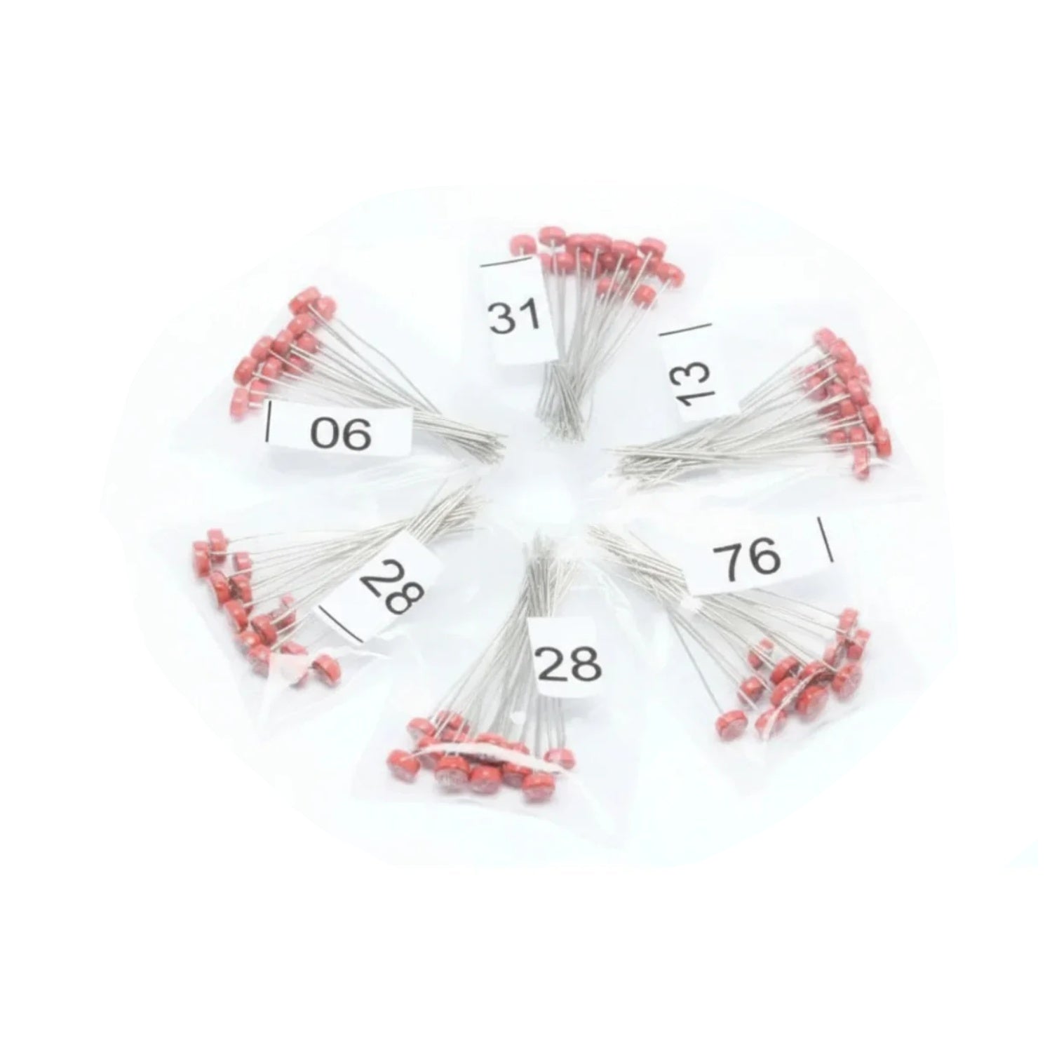 50pcs Photoresistor Set 5506 5516 5528 5537 5539 LDR Photo Light Resistor Set | Asia Sell
