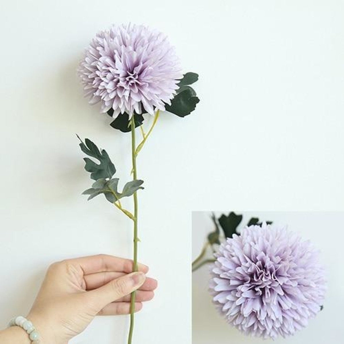 Artificial Flowers Pompom Fake Flowers Silk White Pink Flower Ball Wedding Party | Asia Sell | Image 5