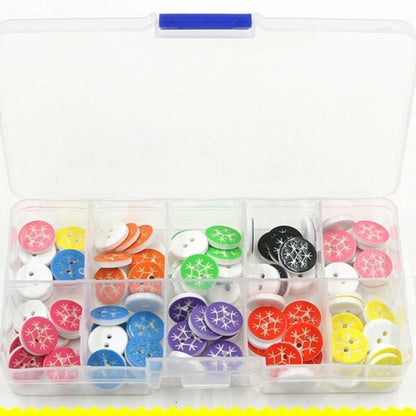 Clothing Buttons Mixed Sets Childrens Dress Plastic Resin Multicolour Baby Button 23