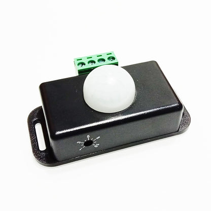 Dc 12V 24V 8A Adjustable Pir Motion Sensor Switch Automatic Light Control Ir Infrared Detector For