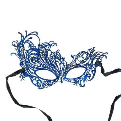Eye Mask Sexy Lace Venetian Masquerade Ball Halloween Party Fancy Dress Costume Blue Masks