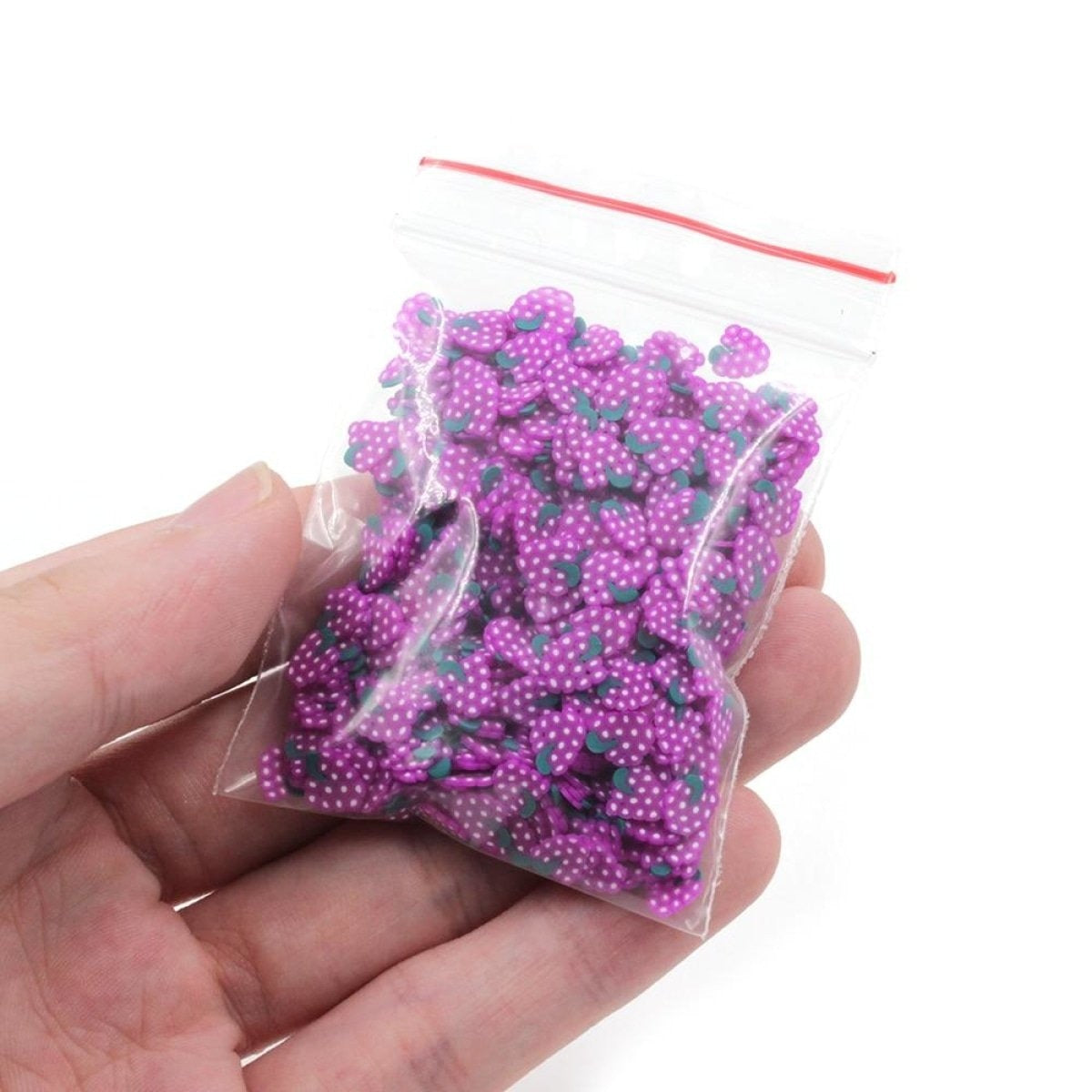 Fruit Bead Charms DIY Decoration Nail or Slime Addition in Glitter Set | G | Asia Sell