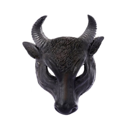 Goat Head Face Mask Animal Masks Costume Halloween Carnival Party Props Masquerade
