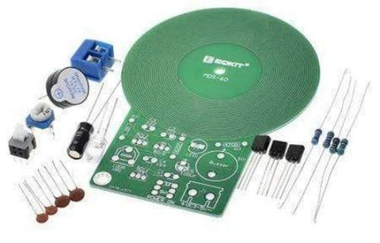 TZT Metal Detector Kit Electronic Kit DC 3V-5V 60mm Non-contact Sensor Board Module DIY Electronic Part Metal Detector DIY Kit  -