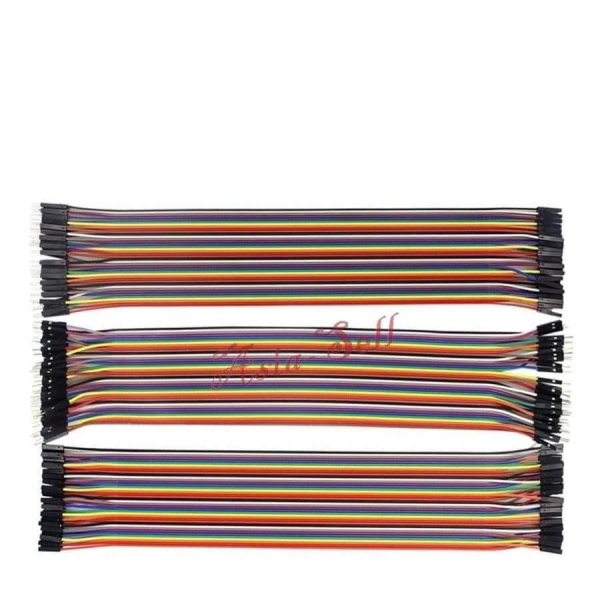 Jumper Line Set 30Cm Male Female M-F M-M F-F Wire Cable 40Pin Cables - Breadboard